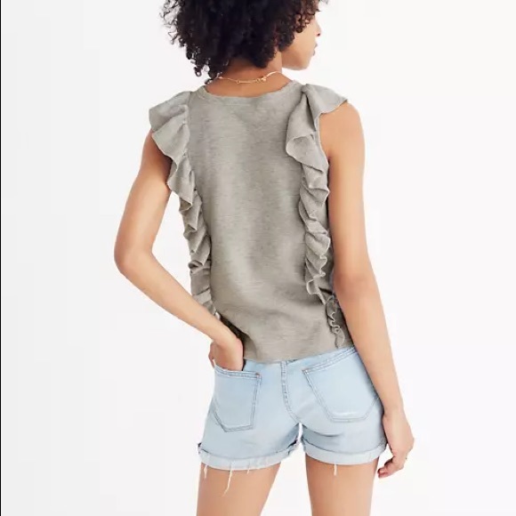 Madewell “Ruffled Sweater” Tank - Picture 2 of 10